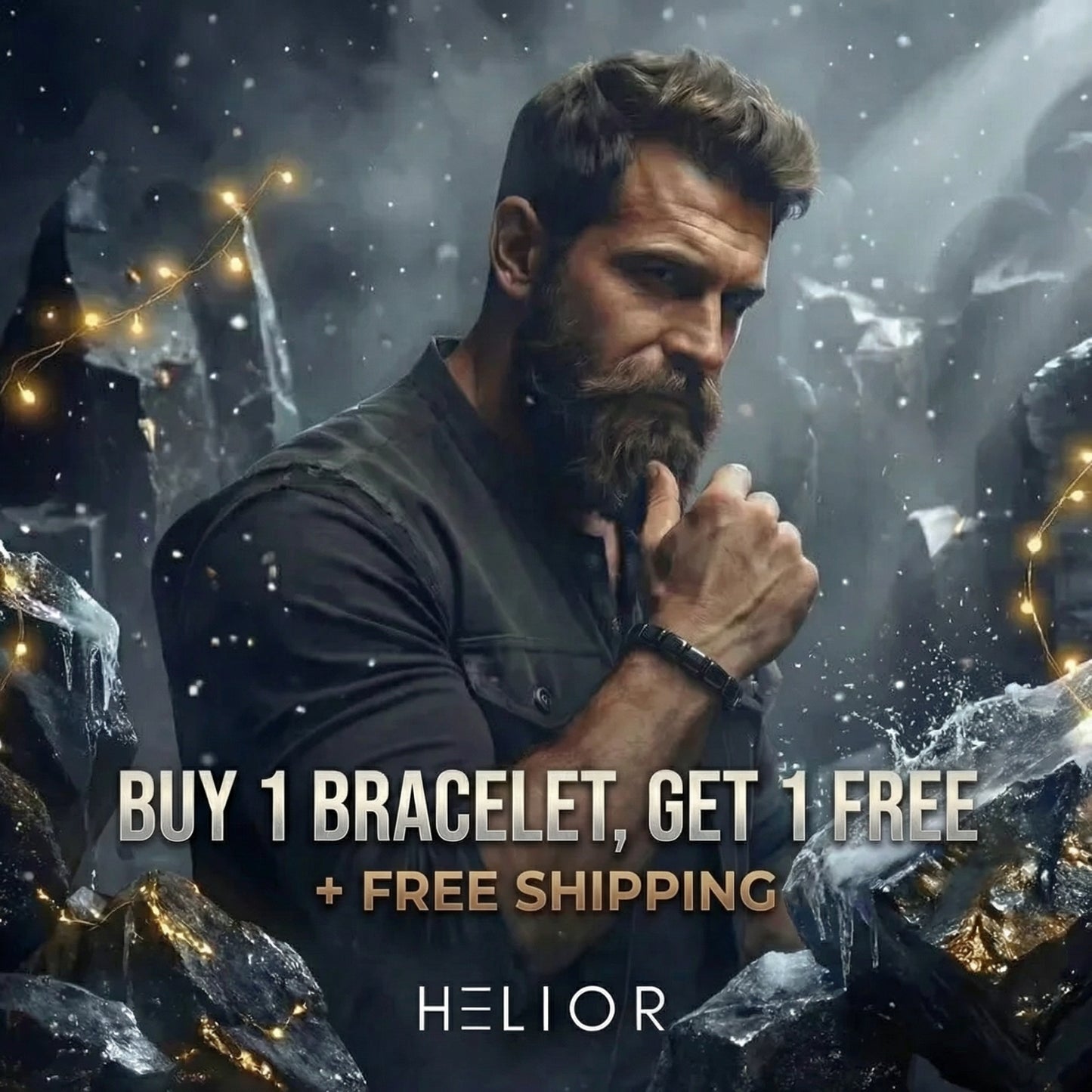 HELIOR - Hematite Bracelet